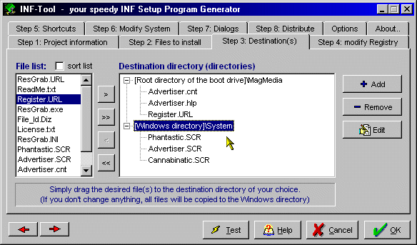 INF-Tool Lite Screenshot
